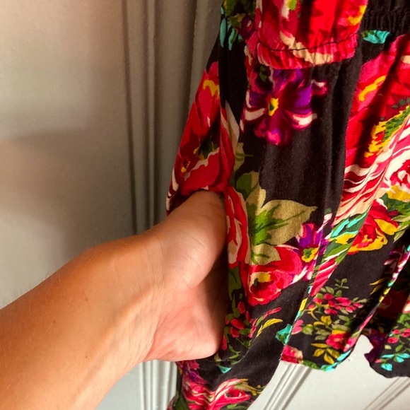 HP Brand NWOT Gorgeous Boho Floral Mimi Chica Dress W/ Pockets Size Medium - Picture 7 of 11